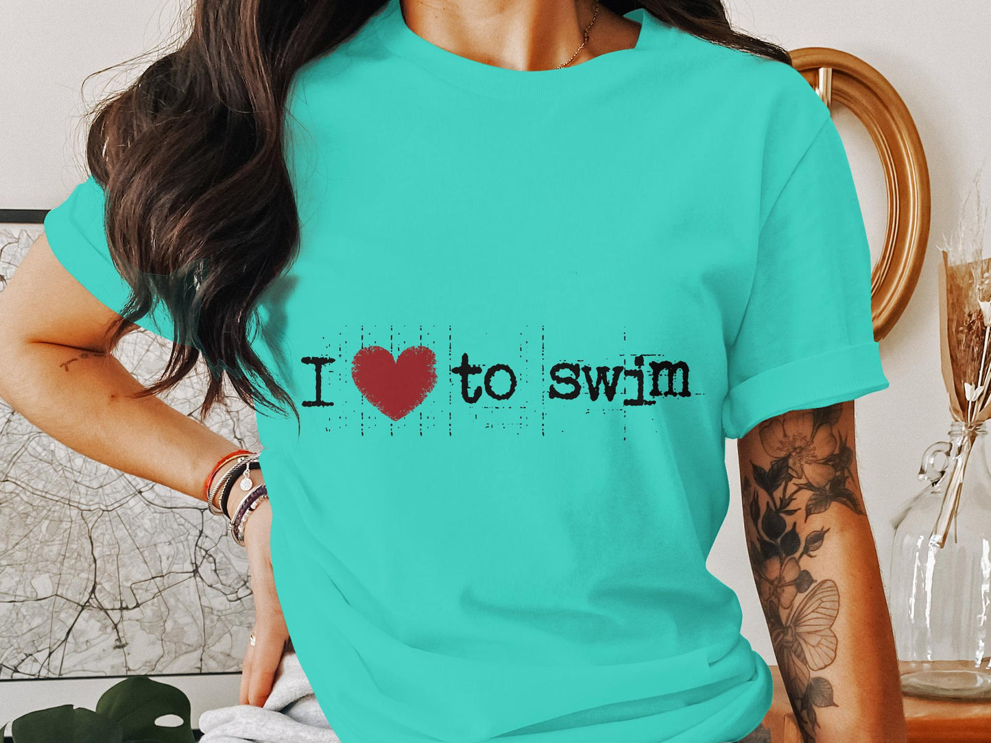 I love To Swim T-shirt