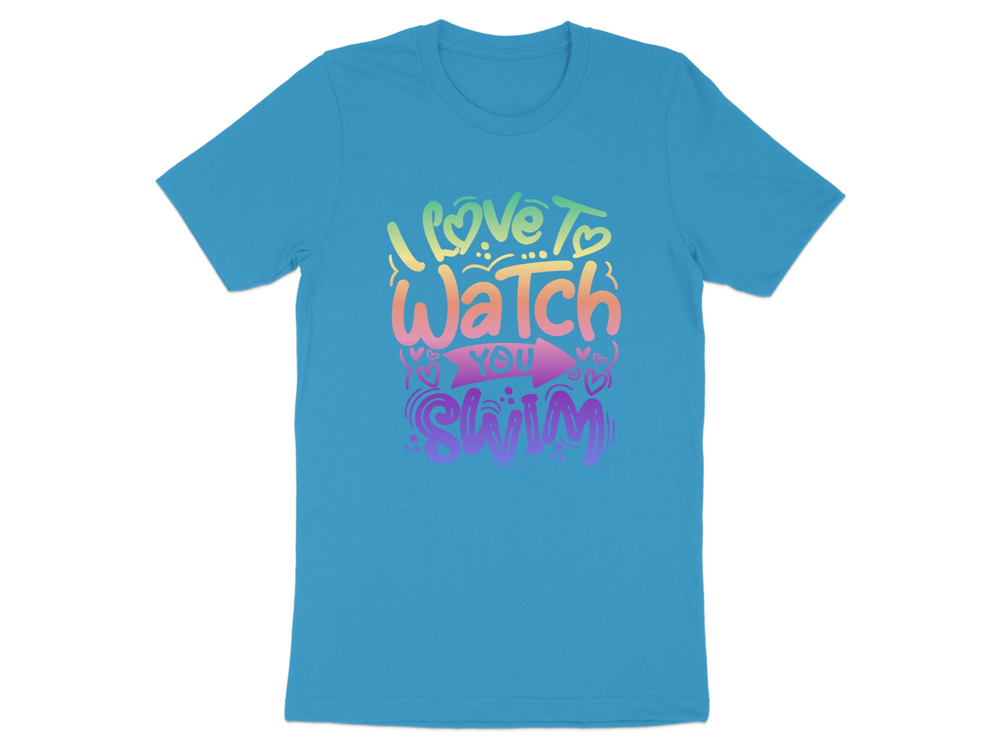 I Love To Watch You Swim Graphic Tee product