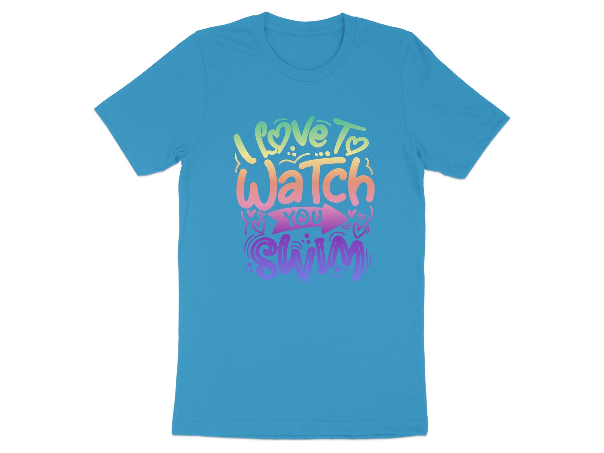 I Love To Watch You Swim Graphic Tee product