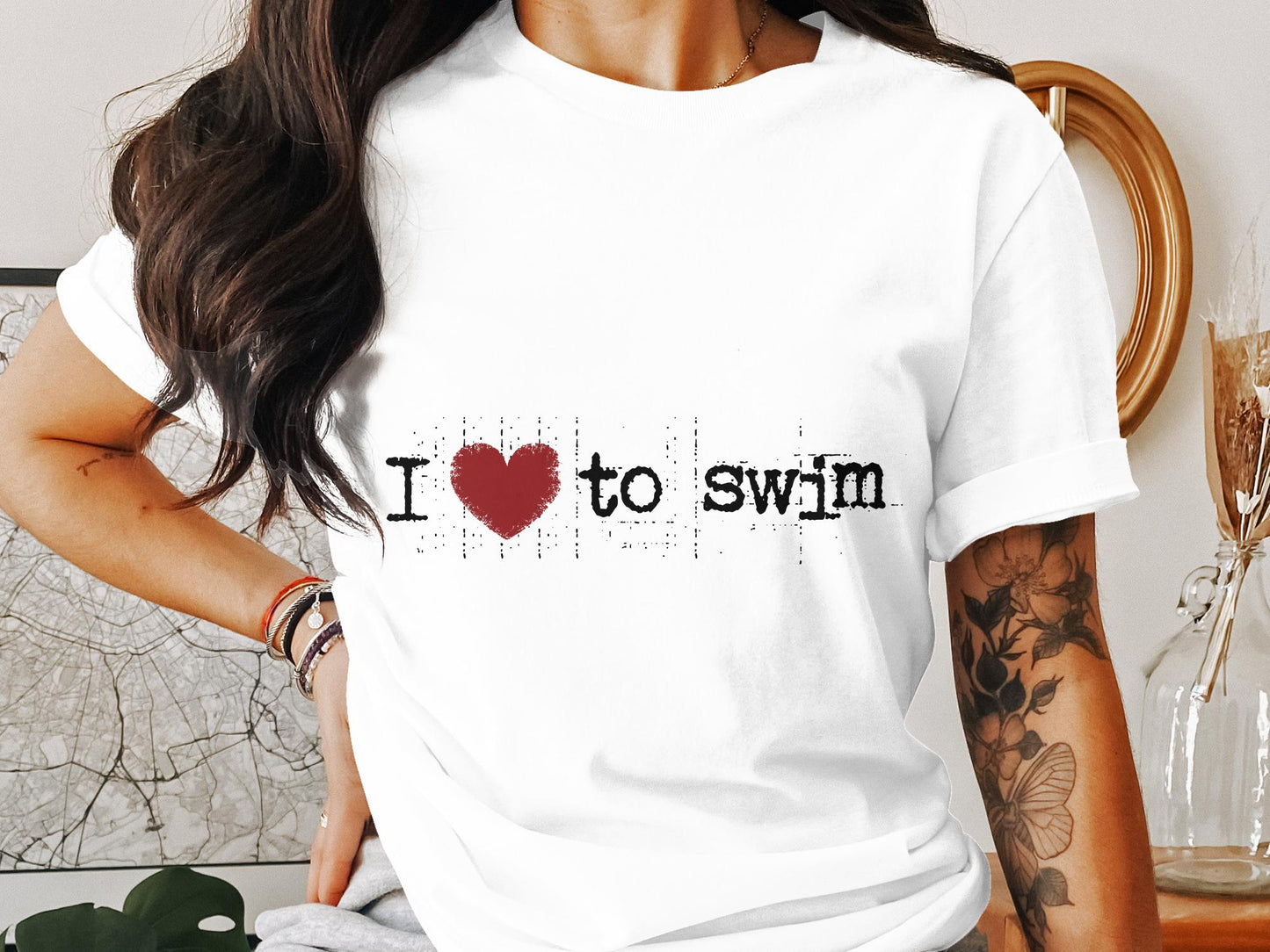 I love To Swim T-shirt