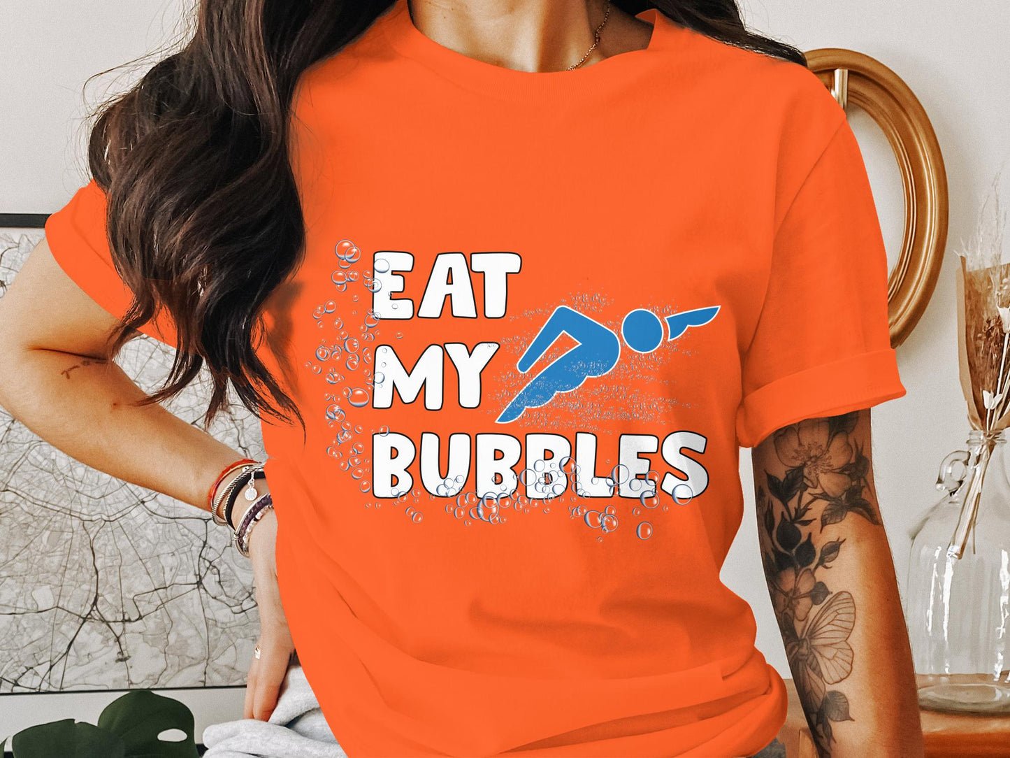 Eat My Bubbles Swim T-shirt