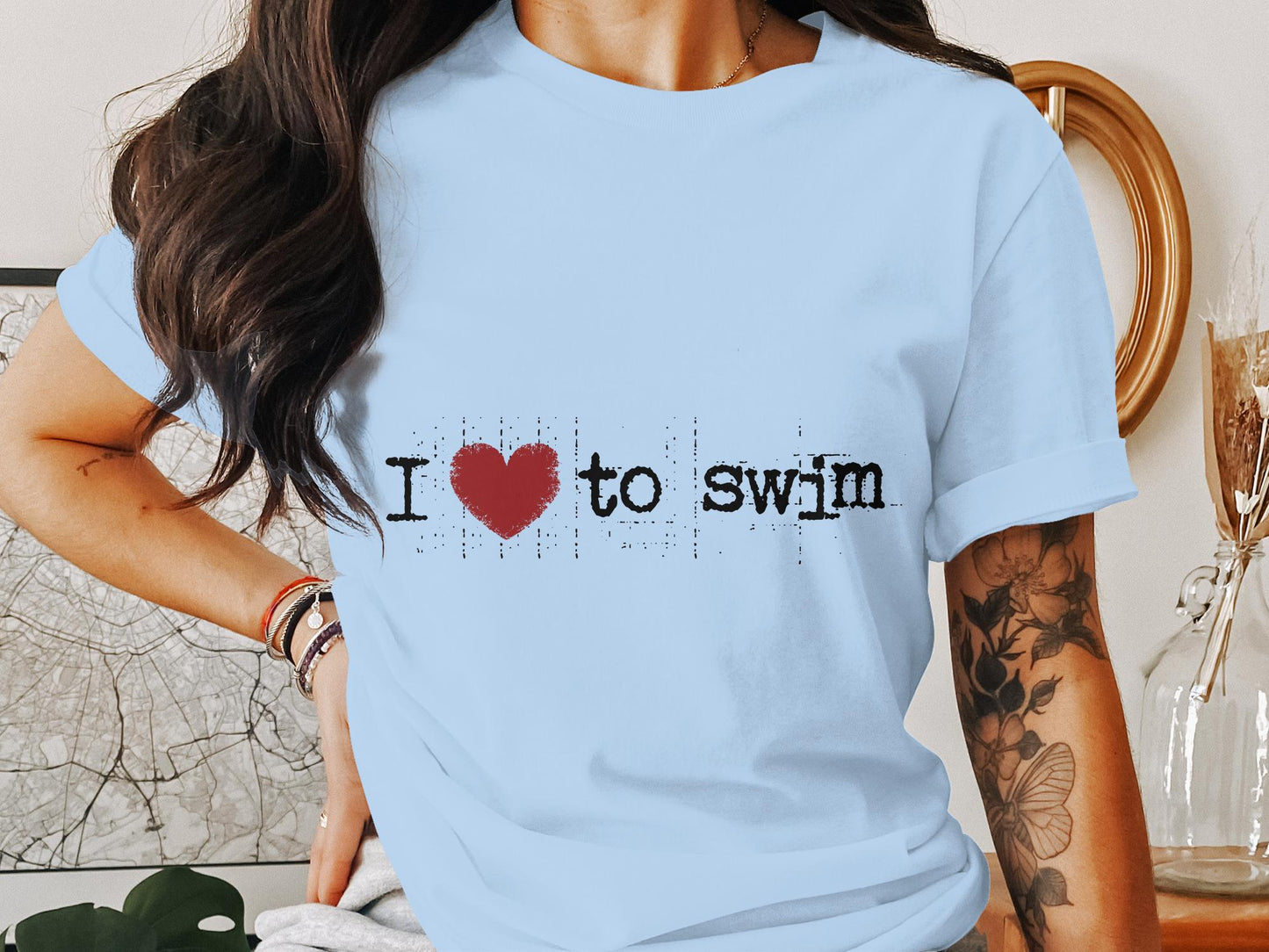 I love To Swim T-shirt