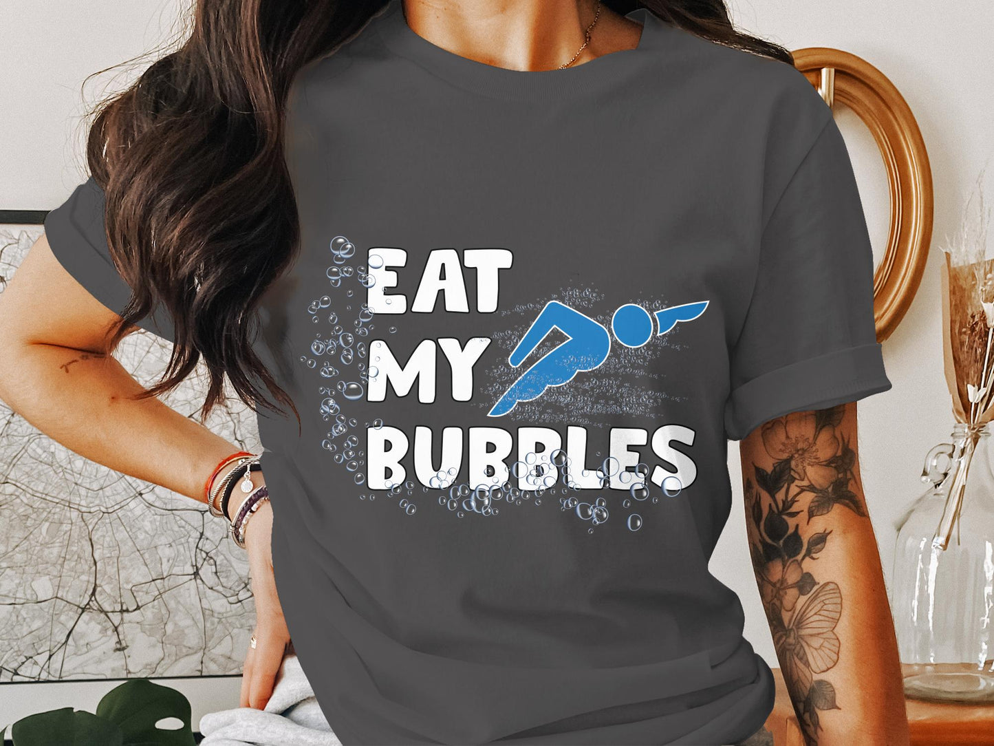 Eat My Bubbles Swim T-shirt