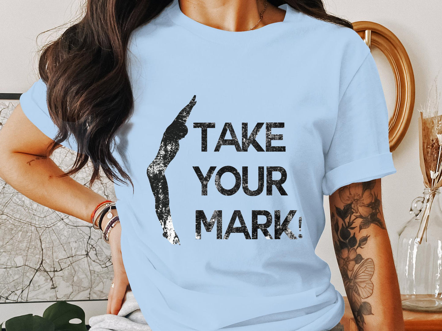 Take Your Mark Swim T-shirt