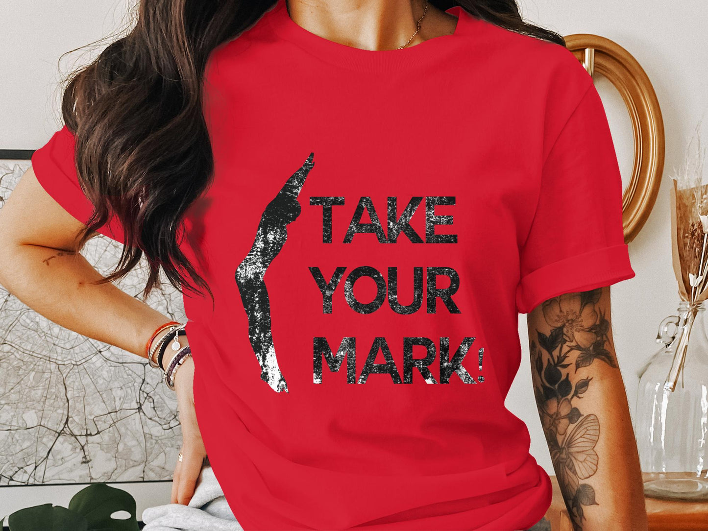 Take Your Mark Swim T-shirt