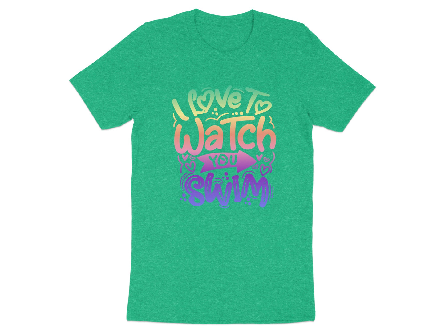 I Love To Watch You Swim Graphic T-shirt product