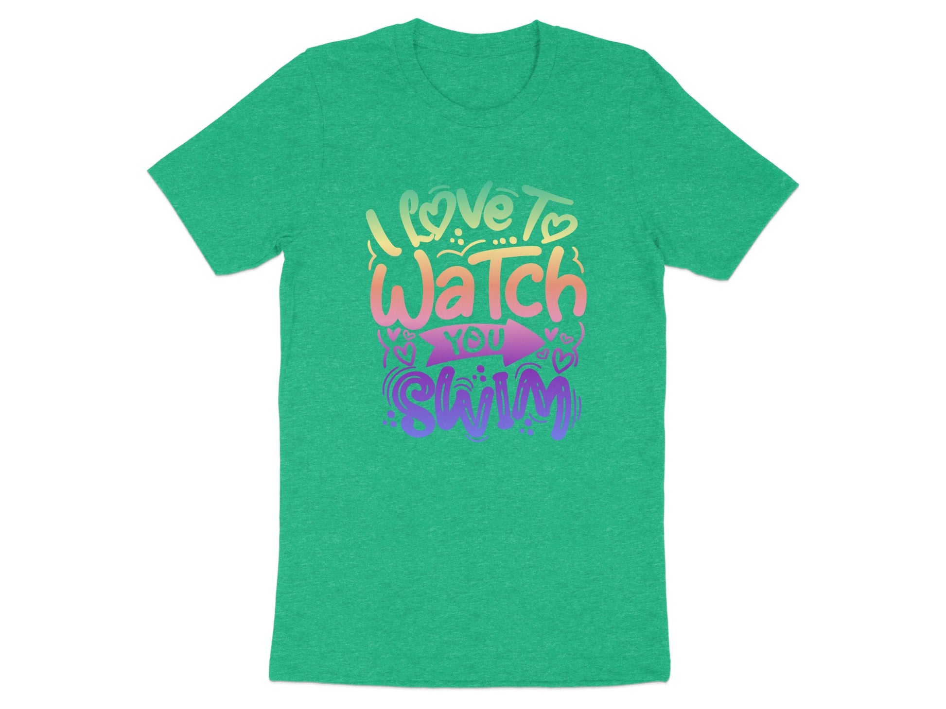 I Love To Watch You Swim Graphic T-shirt product
